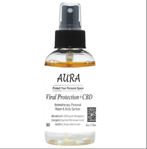 Aura Personal Space Spritzers with CBD